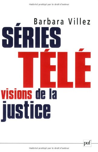Book cover: Séries télé - visions de la justice