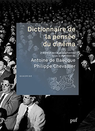 Couverture du livre : Dictionnaire de la pensée du cinéma