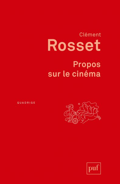 Book cover: Propos sur le cinéma