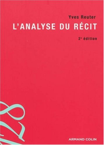 Book cover: L'Analyse du récit