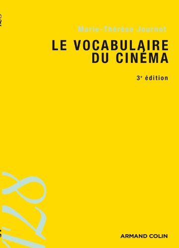 Couverture du livre : Le Vocabulaire du cinéma