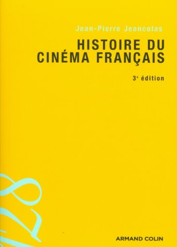 Couverture du livre : Histoire du cinéma français