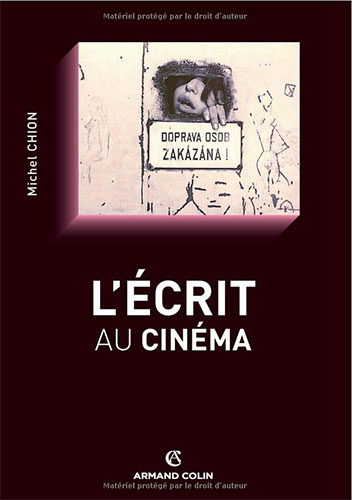 Couverture du livre : L'Écrit au cinéma