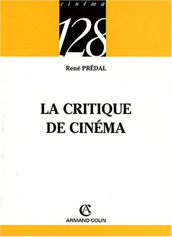 Couverture du livre : La Critique de cinéma