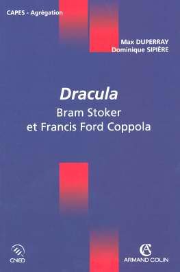 Couverture du livre: Dracula de Bram Stoker et Francis Ford Coppola