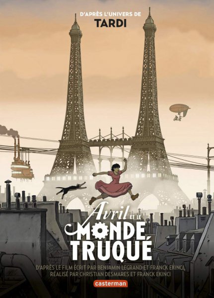 Couverture du livre : Avril et le monde truqué