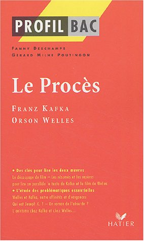 Couverture du livre: Le Procès - Franz Kafka, Orson Welles