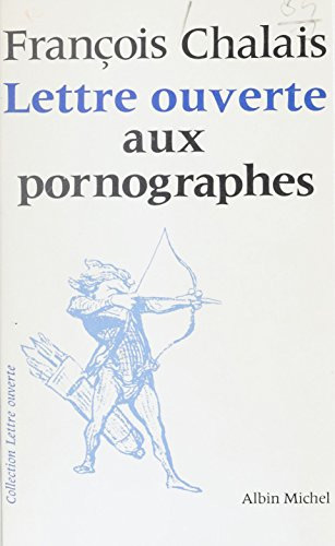 Book cover: Lettre ouverte aux pornographes