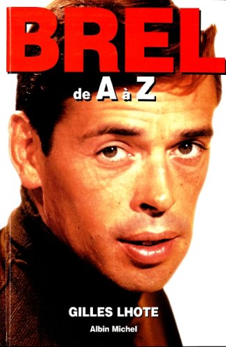 Book cover: Brel de A à Z