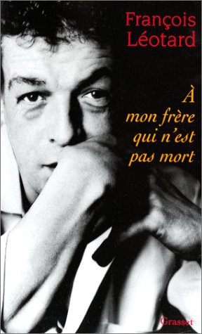 Couverture du livre : À mon frère qui n'est pas mort