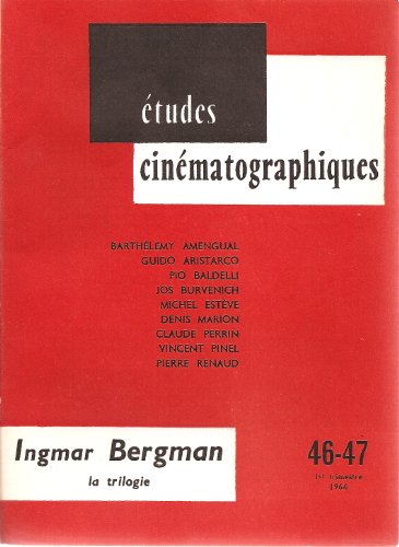 Couverture du livre : Ingmar Bergman - la trilogie