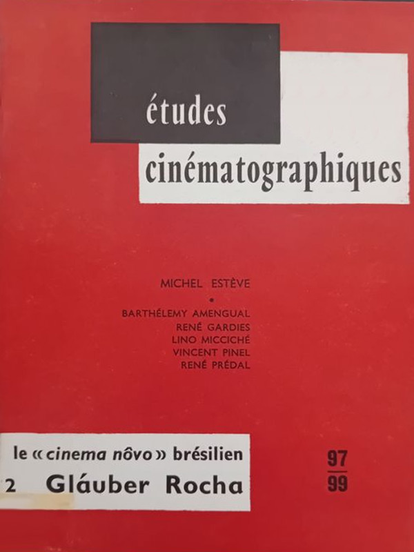Book cover: Le Cinema Nôvo brésilien, 2 - Glauber Rocha