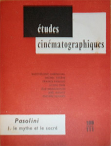 Couverture du livre: Pasolini - 1. Le Mythe et le Sacré