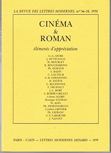 Couverture du livre: Cinéma et roman - éléments d'appréciation