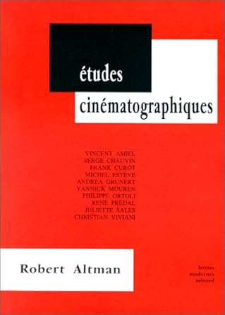 Book cover: Robert Altman
