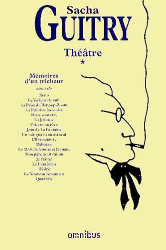 Book cover: Théâtre, tome 1 - Mémoires d'un tricheur