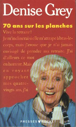 Book cover: 70 ans sur les planches