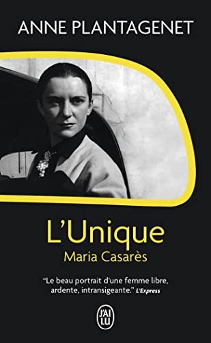 Couverture du livre: L'Unique - Maria Casarès