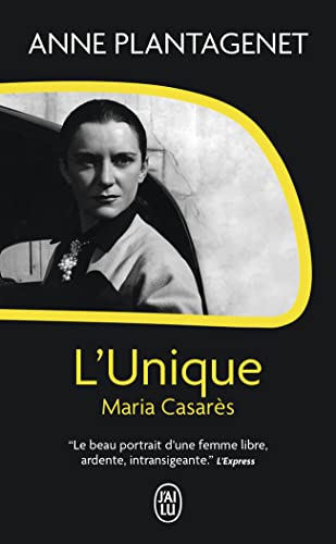 Couverture du livre : L'Unique - Maria Casarès