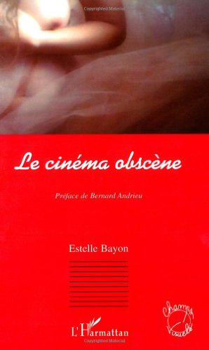 Book cover: Le Cinéma obscène