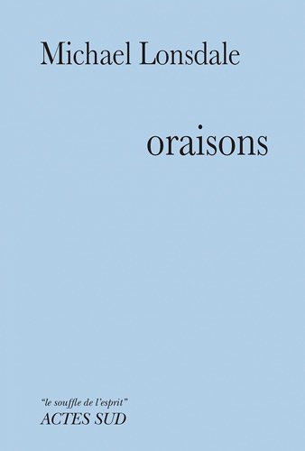 Couverture du livre : Oraisons