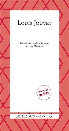 Book cover: Louis Jouvet