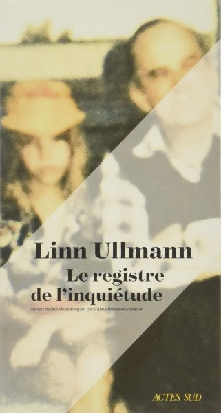 Couverture du livre : Le Registre de l'inquiétude