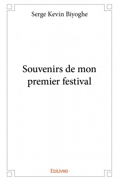 Book cover: Souvenirs de mon premier festival