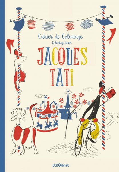 Couverture du livre : Cahier de coloriage Jacques Tati
