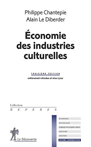 Couverture du livre : Économie des industries culturelles