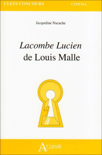 Couverture du livre : Lacombe Lucien de Louis Malle