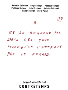 Book cover: Contretemps