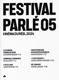 Couverture du livre : Festival Parlé 05 - Cinéma du réel 2024