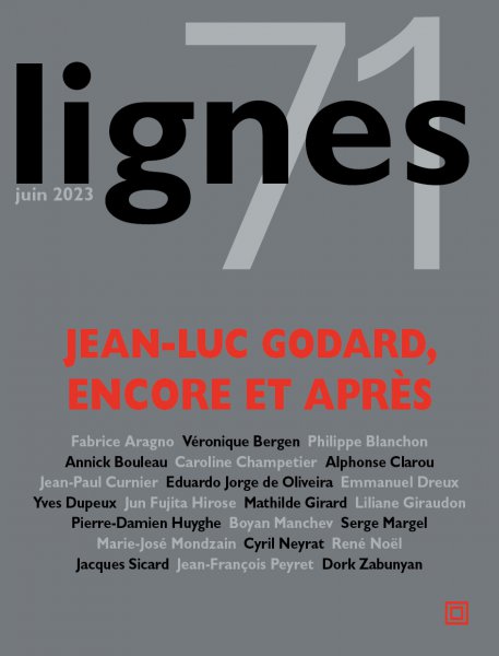 Couverture du livre: Jean-Luc Godard, encore et après