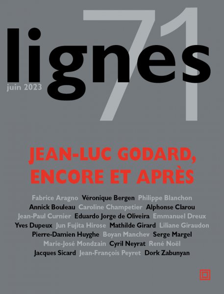 Couverture du livre : Jean-Luc Godard, encore et après