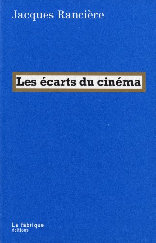 Book cover: Les Écarts du cinéma