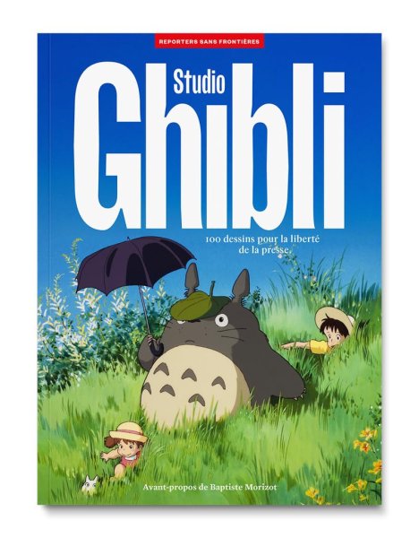 Book cover: Studio Ghibli - 100 photos pour la liberté de la presse