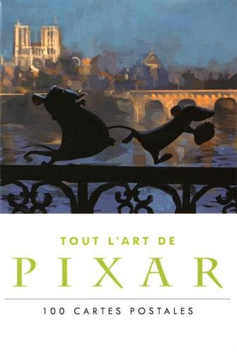 Couverture du livre: Tout l'art de Pixar - 100 cartes postales