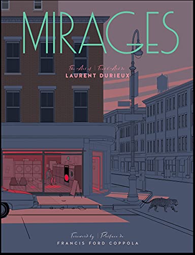 Book cover: Mirages - tout l'art de Laurent Durieux