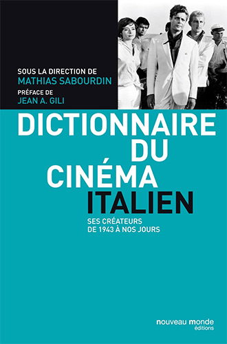 Couverture du livre : Dictionnaire du cinéma italien