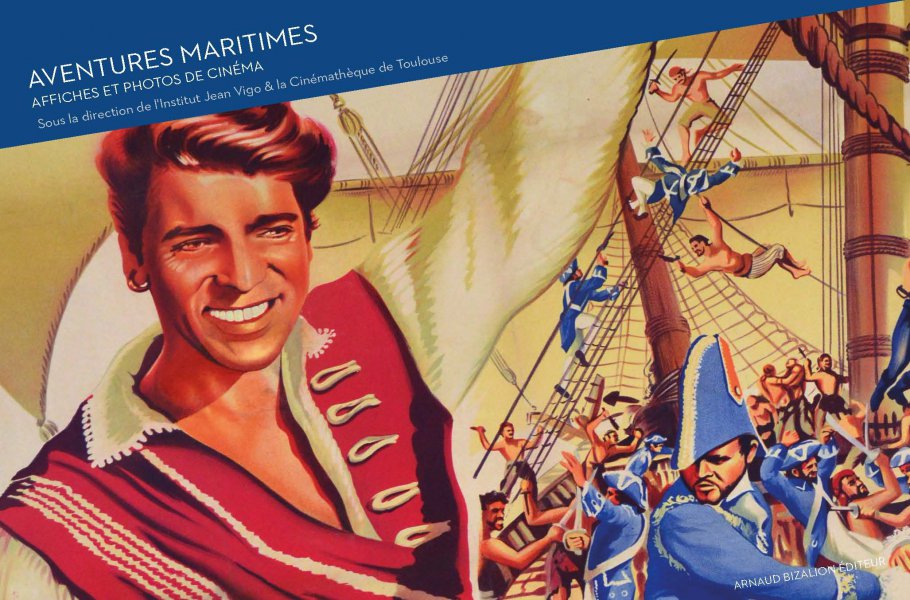 Couverture du livre: Aventures maritimes - Affiches et photos de cinéma