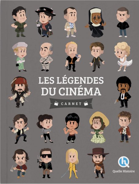 Book cover: Les Légendes du cinéma