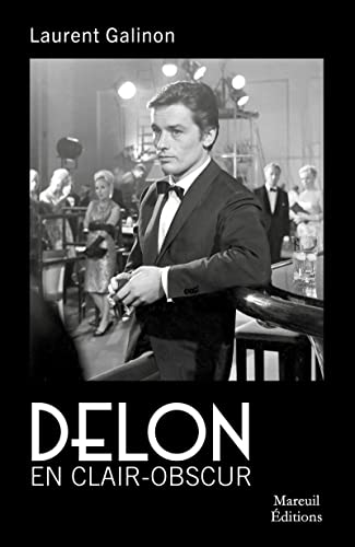Book cover: Delon en clair-obscur