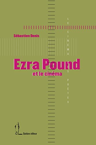 Couverture du livre : Ezra Pound et le cinéma