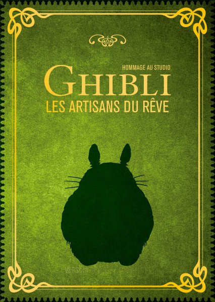 Couverture du livre: Hommage au studio Ghibli - les artisans du rêve