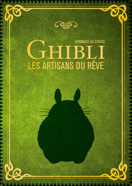 Couverture du livre : Hommage au studio Ghibli - les artisans du rêve