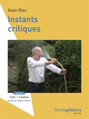 Book cover: Instants critiques