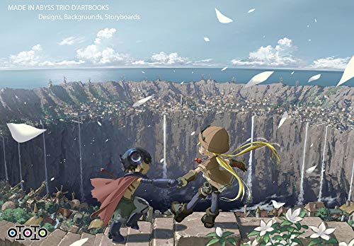 Couverture du livre : Made in Abyss - trio d'Artbooks - Designs, backgrounds, storyboards