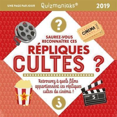 Book cover: Saurez-vous reconnaître ces répliques cultes ?