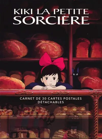 Couverture du livre : Kiki la petite sorcière - carnet de 30 cartes postales détachables
